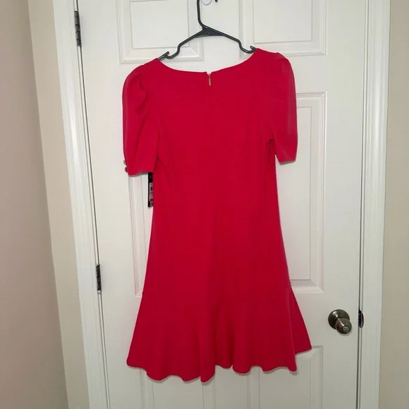 Karl Lagerfeld Vibrant Pink Mini Dress - Picture 8 of 9